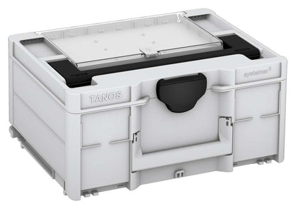 Systainer³ Lid Compartment M 187, Light Grey with Black lid handle and Black catches