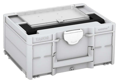 Systainer³ Lid Compartment M 187, Light Grey with Black lid handle and White catches