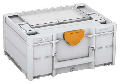 Systainer³ Lid Compartment M 187, Light Grey with Daffodil Yellow catches