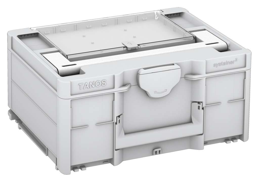 Systainer³ Lid Compartment M 187, Light Grey with White lid handle