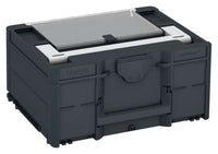 Systainer³ Lid Compartment M 187, Anthracite with Light Grey lid handle