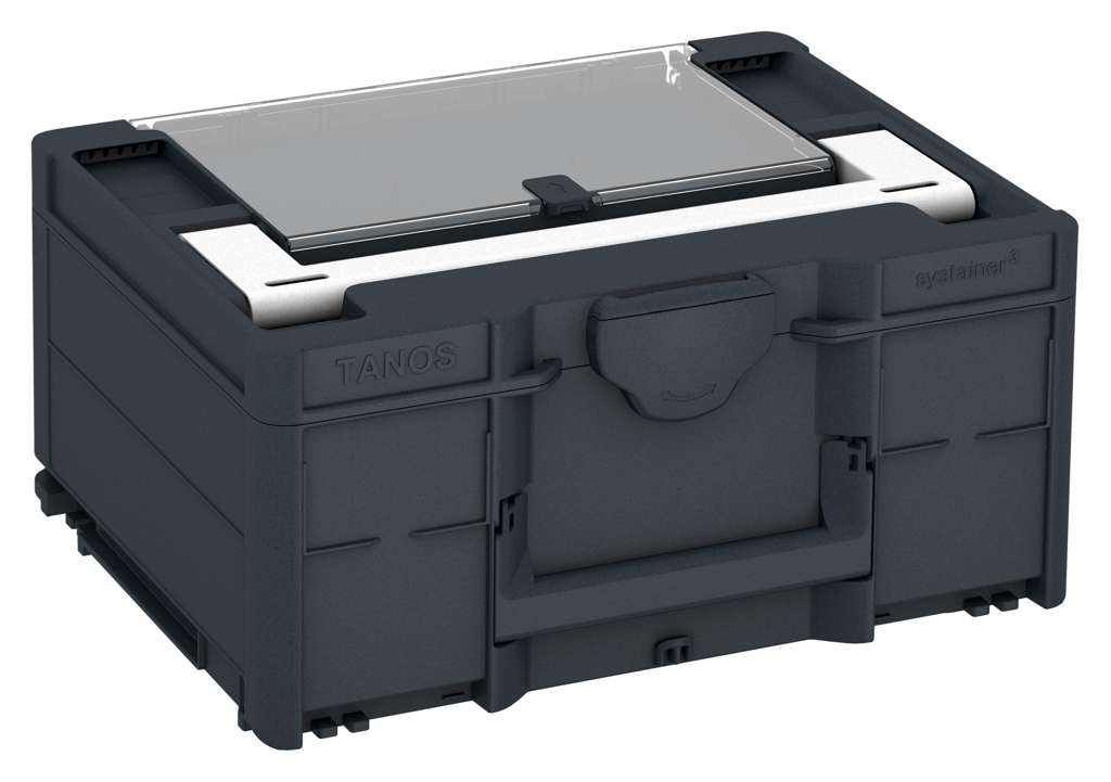 Systainer³ Lid Compartment M 187, Anthracite with White lid handle