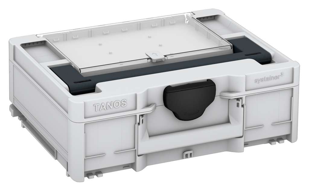 Systainer³ Lid Compartment M 137, Light Grey with Anthracite lid handle and Black catches