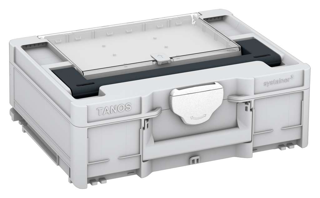 Systainer³ Lid Compartment M 137, Light Grey with Anthracite lid handle and White catches