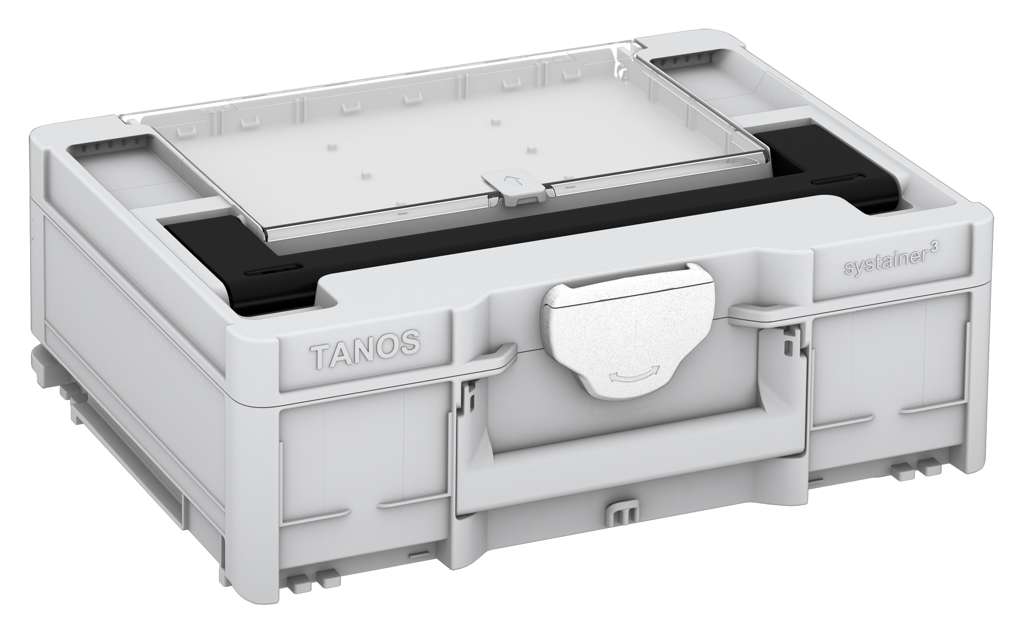 Systainer³ Lid Compartment M 137, Light Grey with Black lid handle and White catches