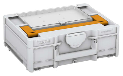Systainer³ Lid Compartment M 137, Light Grey with Daffodil Yellow lid handle