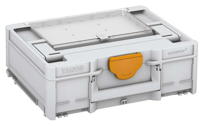Systainer³ Lid Compartment M 137, Light Grey with Daffodil Yellow catches