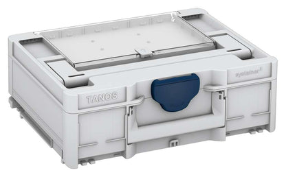 Systainer³ Lid Compartment M 137, Light Grey with Sapphire Blue catches