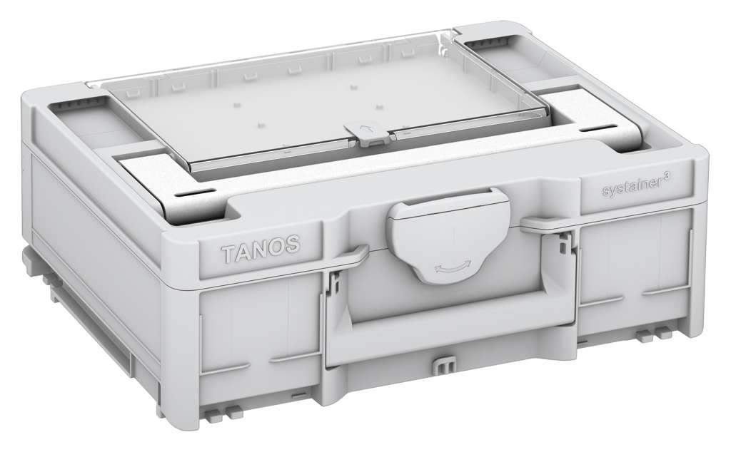 Systainer³ Lid Compartment M 137, Light Grey with White lid handle