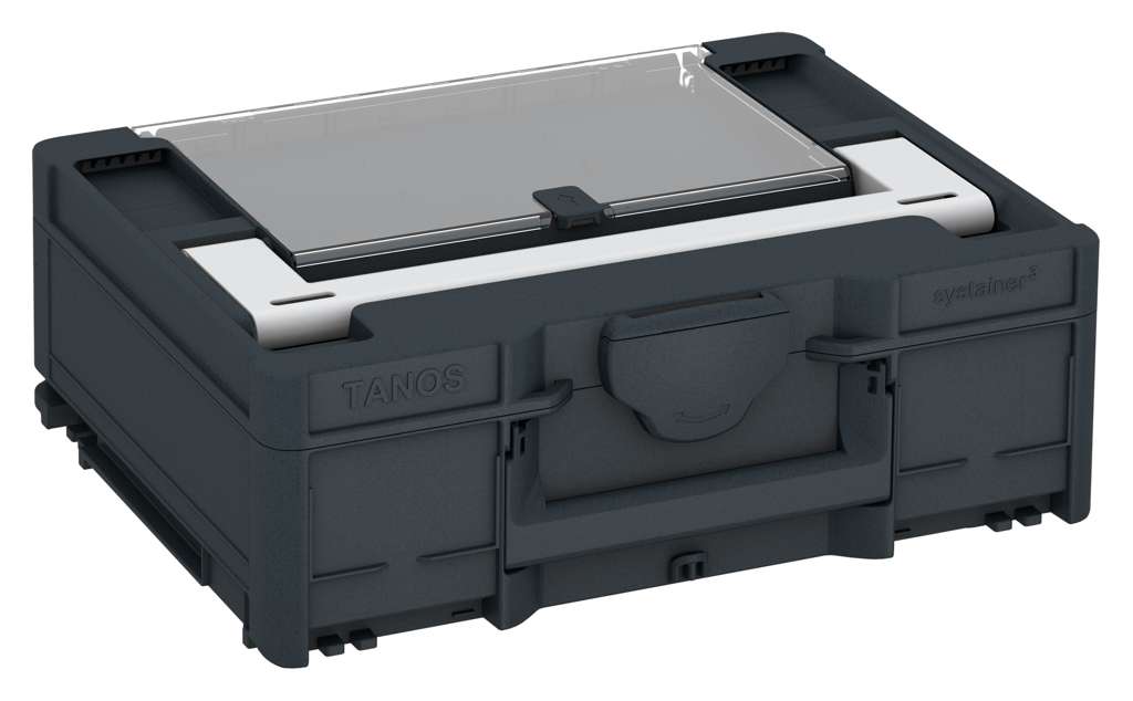 Systainer³ Lid Compartment M 137, Anthracite with Light Grey lid handle