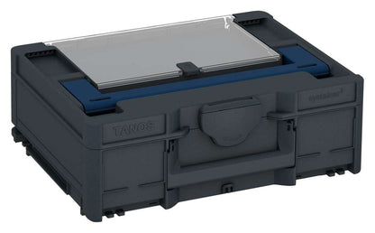 Systainer³ Lid Compartment M 137, Anthracite with Sapphire Blue lid handle