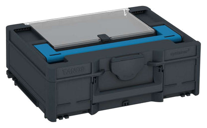 Systainer³ Lid Compartment M 137, Anthracite with Sky Blue lid handle