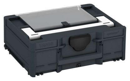 Systainer³ Lid Compartment M 137, Anthracite with White lid handle and Black catches