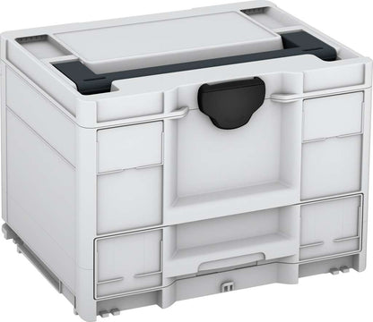 Systainer³ Combi M 287, Light Grey with Anthracite lid handle and Black catches