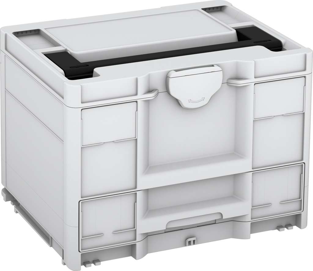 Systainer³ Combi M 287, Light Grey with Black lid handle