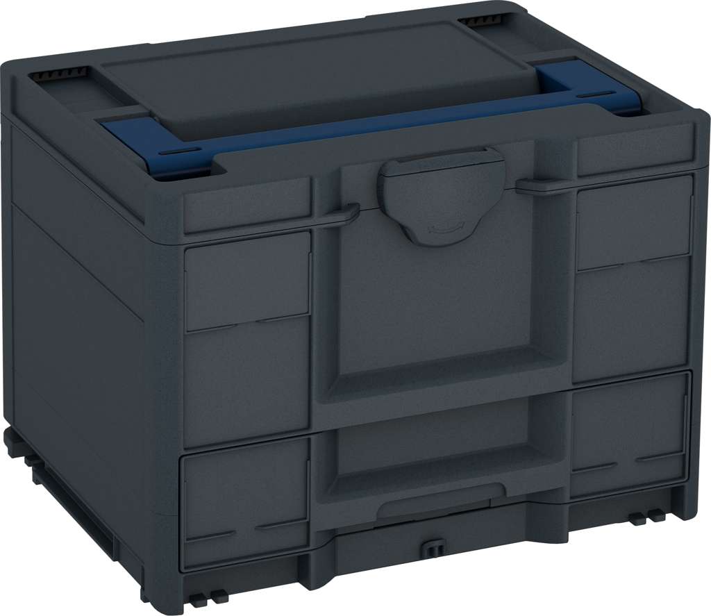 Systainer³ Combi M 287, Anthracite with Sapphire Blue lid handle