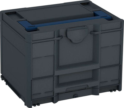 Systainer³ Combi M 287, Anthracite with Sapphire Blue lid handle