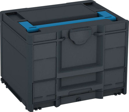 Systainer³ Combi M 287, Anthracite with Sky Blue lid handle