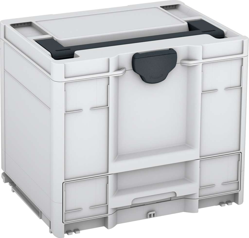 Systainer³ Combi M 337, Light Grey with Anthracite lid handle and Anthracite catches