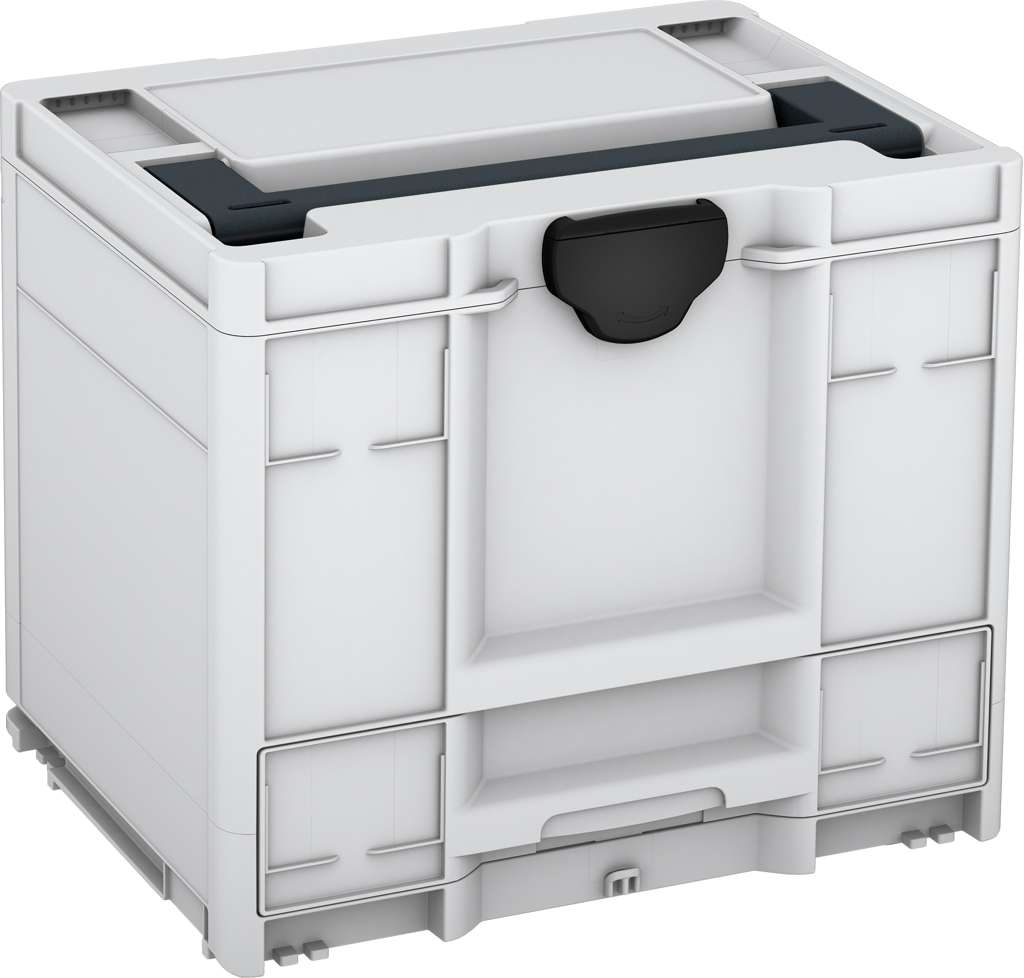 Systainer³ Combi M 337, Light Grey with Anthracite lid handle and Black catches