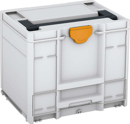Systainer³ Combi M 337, Light Grey with Anthracite lid handle and Daffodil Yellow catches