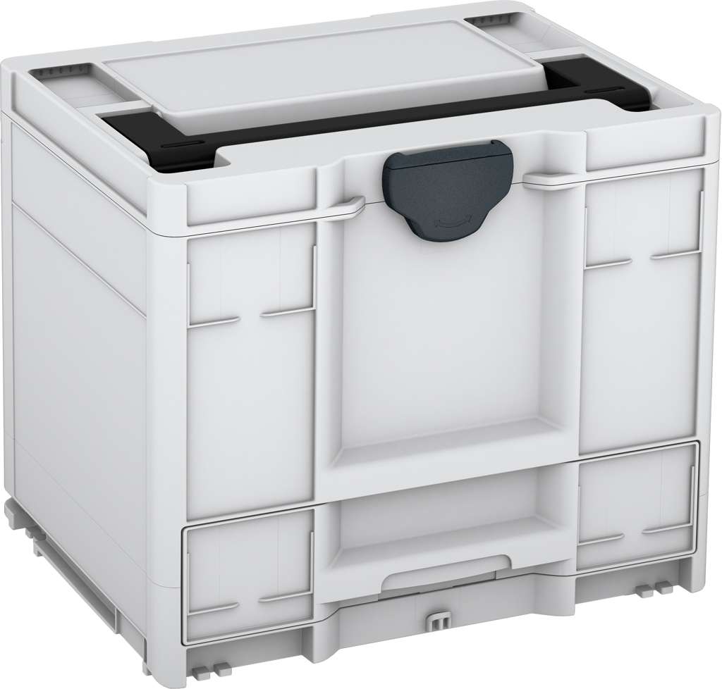 Systainer³ Combi M 337, Light Grey with Black lid handle and Anthracite catches