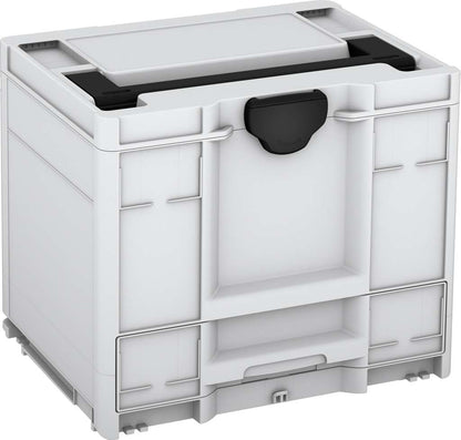 Systainer³ Combi M 337, Light Grey with Black lid handle and Black catches