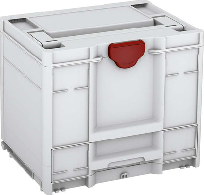 Systainer³ Combi M 337, Light Grey with Carmine Red catches