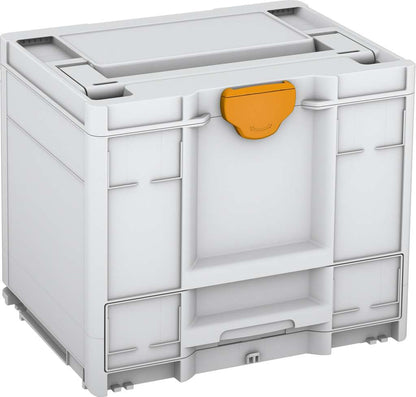Systainer³ Combi M 337, Light Grey with Daffodil Yellow catches