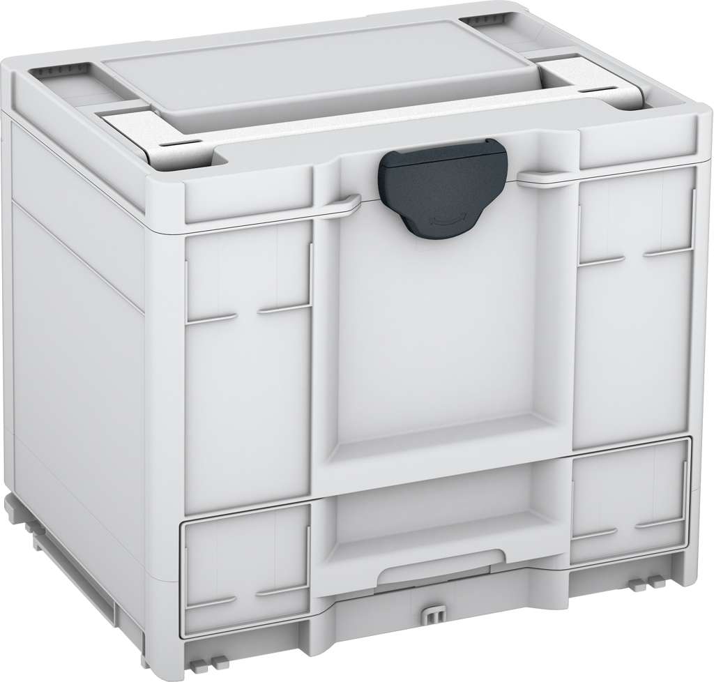 Systainer³ Combi M 337, Light Grey with White lid handle and Anthracite catches
