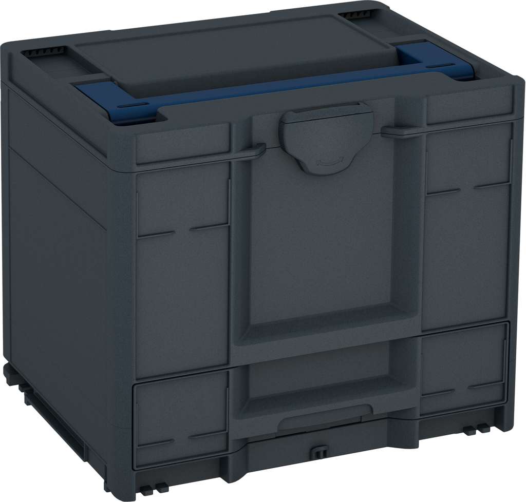 Systainer³ Combi M 337, Anthracite with Sapphire Blue lid handle