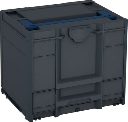 Systainer³ Combi M 337, Anthracite with Sapphire Blue lid handle