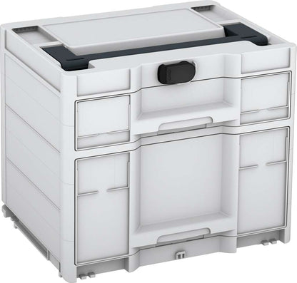 Systainer³ Sortainer/2 M 337, Light Grey with Anthracite lid handle and Black catches
