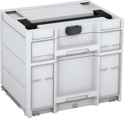 Systainer³ Sortainer/2 M 337, Light Grey with Black lid handle and Anthracite catches