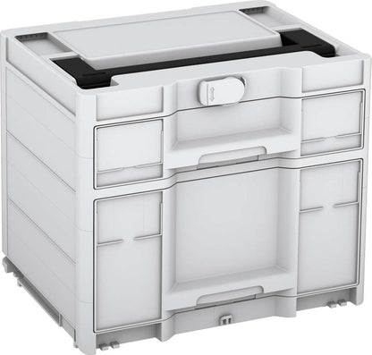 Systainer³ Sortainer/2 M 337, Light Grey with Black lid handle