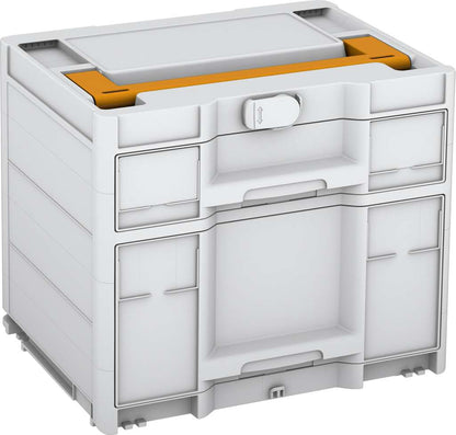 Systainer³ Sortainer/2 M 337, Light Grey with Daffodil Yellow lid handle