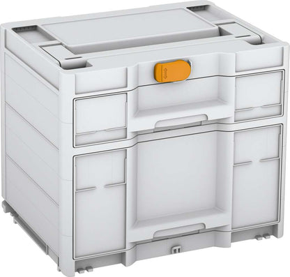Systainer³ Sortainer/2 M 337, Light Grey with Daffodil Yellow catches