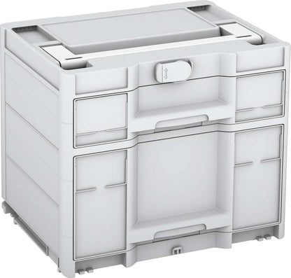 Systainer³ Sortainer/2 M 337, Light Grey with White lid handle