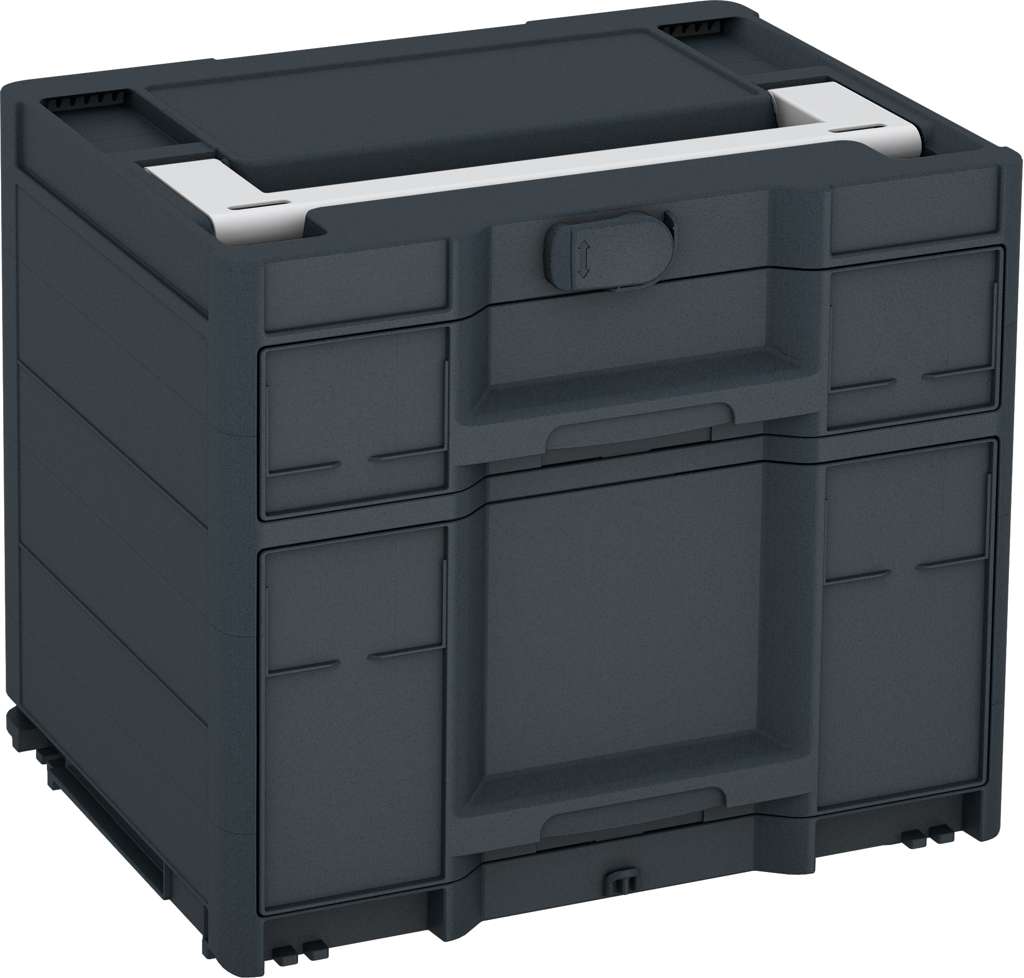 Systainer³ Sortainer/2 M 337, Anthracite with Light Grey lid handle