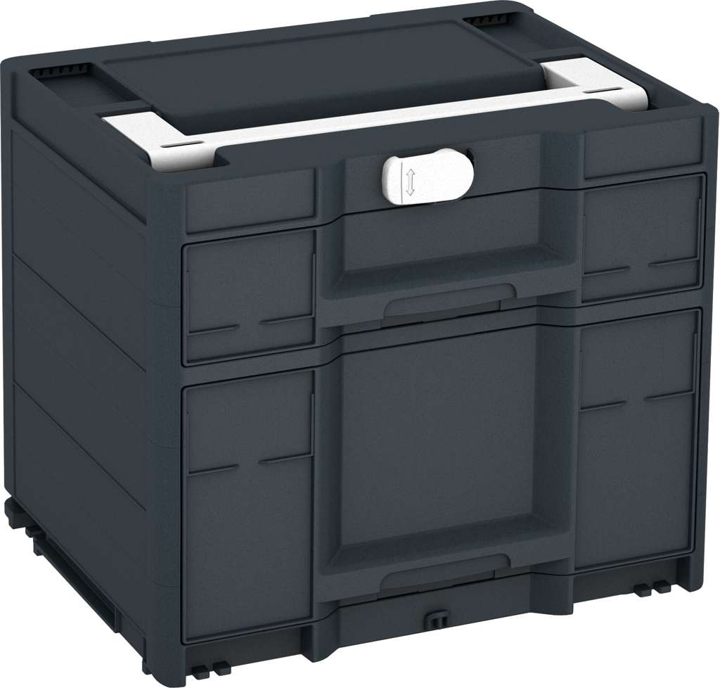 Systainer³ Sortainer/2 M 337, Anthracite with White lid handle and White catches
