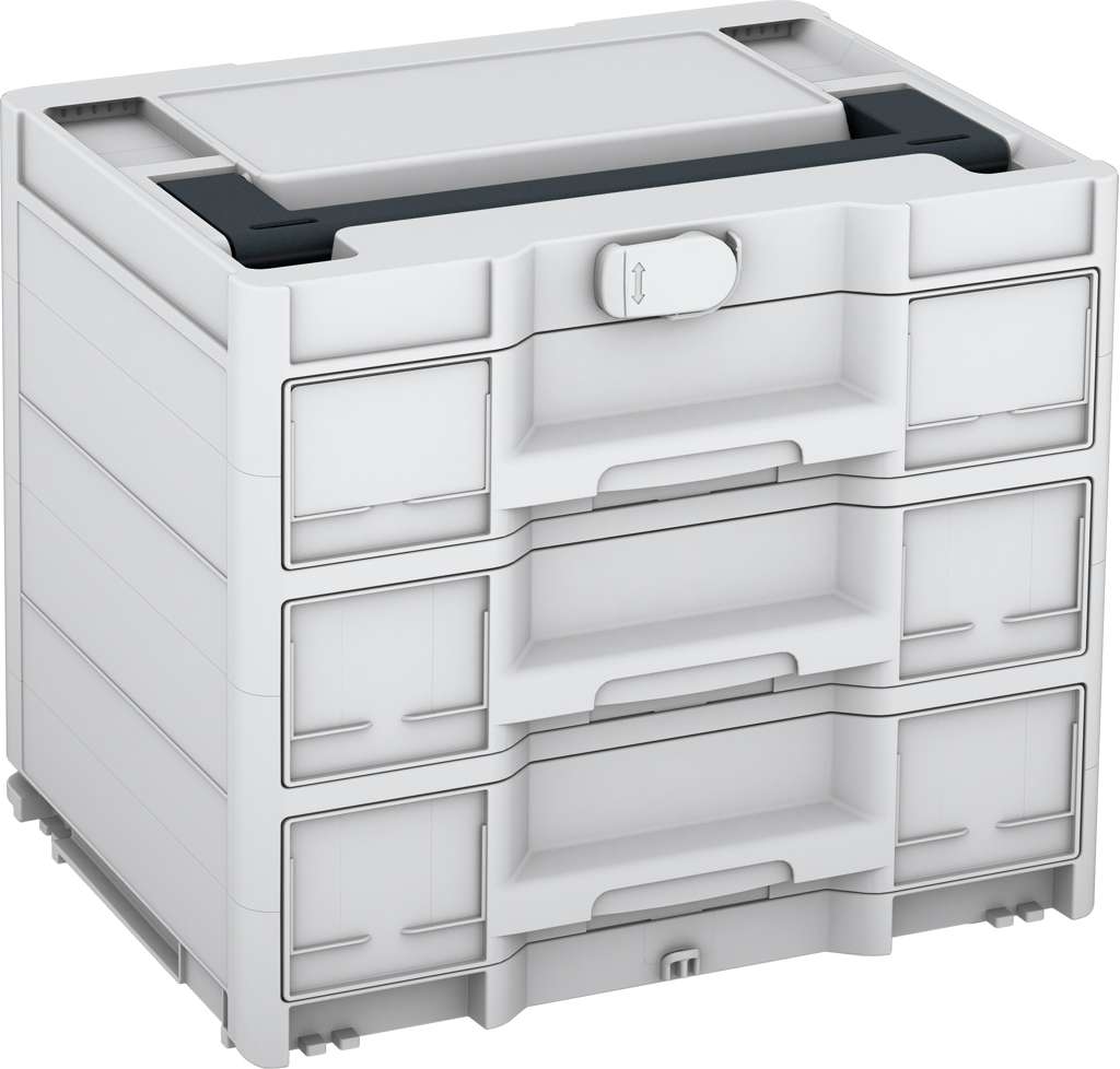 Systainer³ Sortainer/3 M 337, Light Grey with Anthracite lid handle