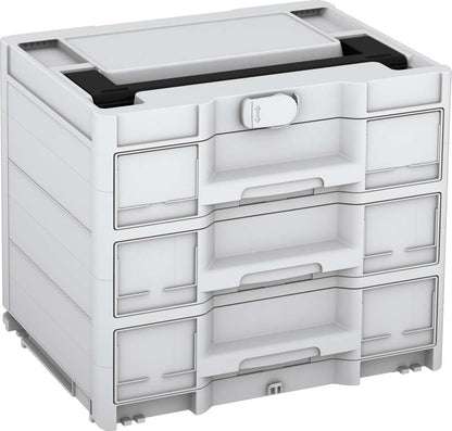 Systainer³ Sortainer/3 M 337, Light Grey with Black lid handle