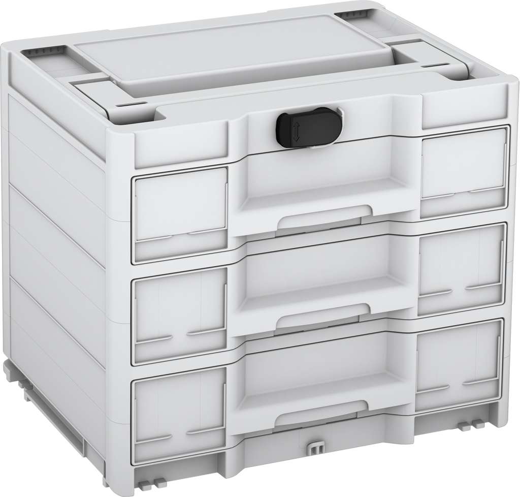 Systainer³ Sortainer/3 M 337, Light Grey with Black catches