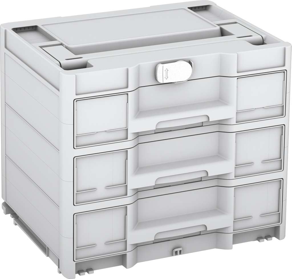 Systainer³ Sortainer/3 M 337, Light Grey with White catches