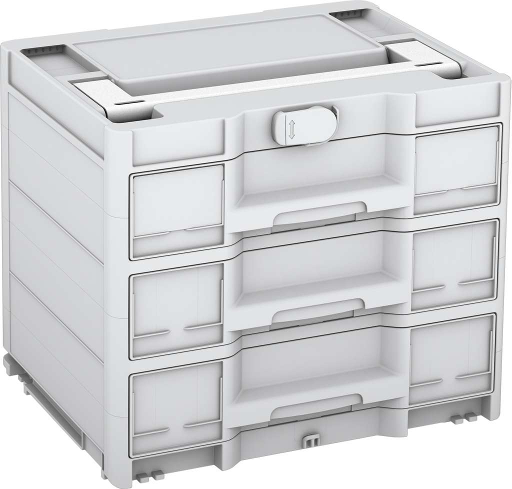 Systainer³ Sortainer/3 M 337, Light Grey with White lid handle