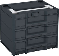 Systainer³ Sortainer/3 M 337, Anthracite with Light Grey lid handle