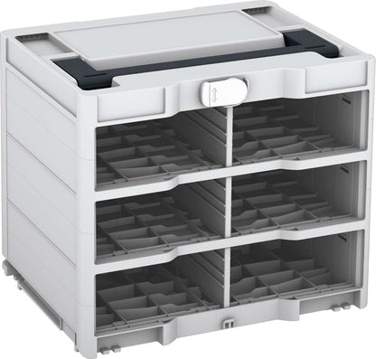 Systainer³ Rack/0 M 337, Light Grey with Anthracite lid handle and White catches