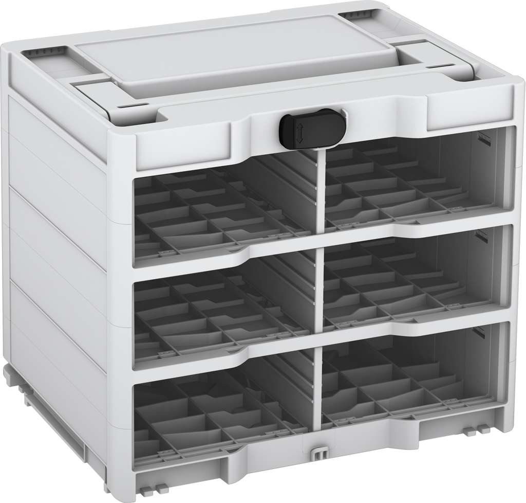 Systainer³ Rack/0 M 337, Light Grey with Black catches