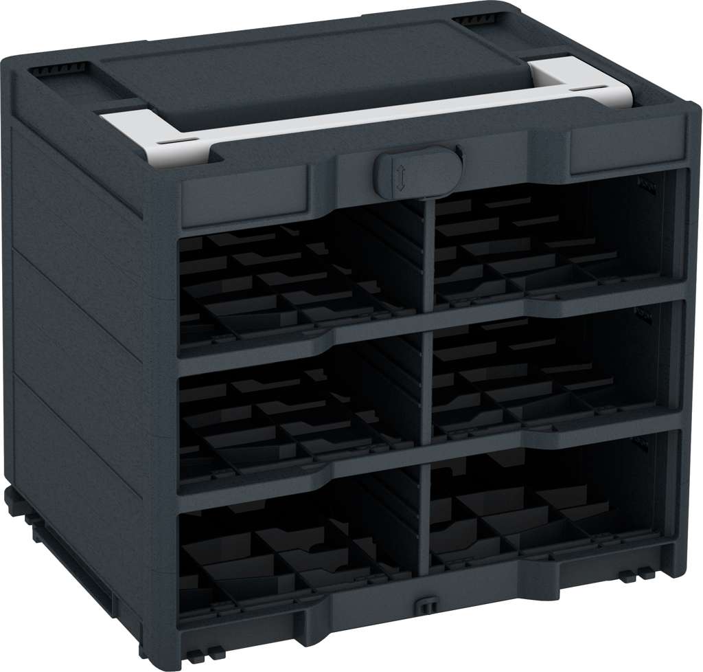 Systainer³ Rack/0 M 337, Anthracite with Light Grey lid handle