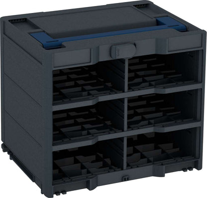 Systainer³ Rack/0 M 337, Anthracite with Sapphire Blue lid handle